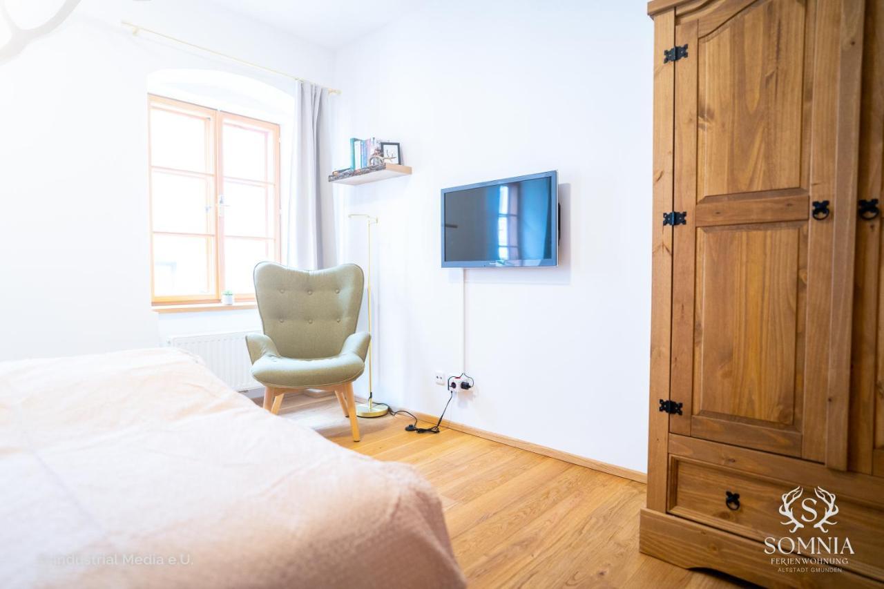 Ferienwohnung Somnia - Altstadt Гмунден Екстер'єр фото