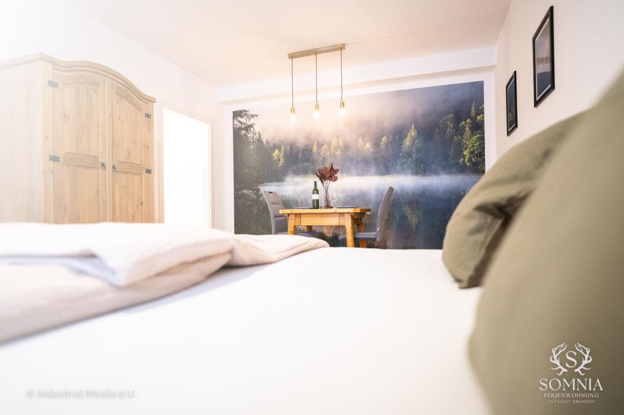 Ferienwohnung Somnia - Altstadt Гмунден Екстер'єр фото